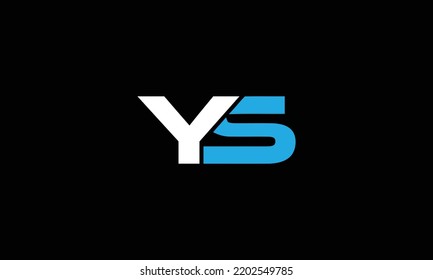 Alphabet letter icon logo YS 