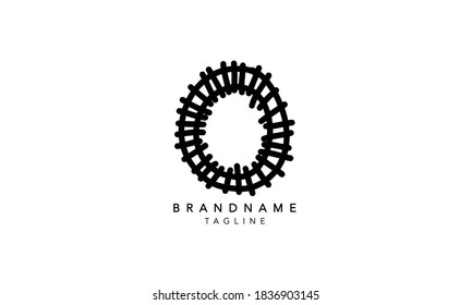Alphabet letter Initial Monogram Logo O, O INITIAL, O letter 