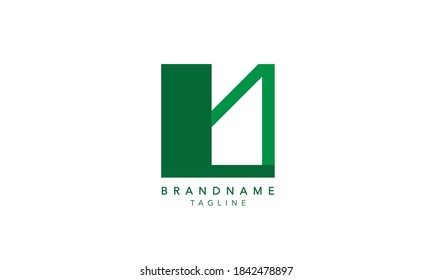 Alphabet letter Initial Monogram Logo DL, LD INITIAL, DL letter ,L and D