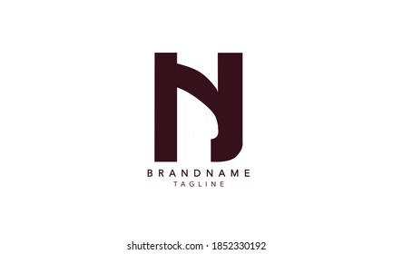 Alphabet letter Initial Monogram Logo NY, NY INITIAL, NY letter ,N and Y
