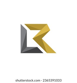 Alphabet letter Initial Monogram logo LR or RL, a unique and modern concept