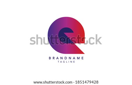 Alphabet letter Initial Monogram Logo E, E INITIAL, E letter