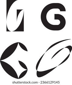 Logo-Vorlage für Alphabet-Buchstaben