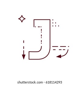 Alphabet Letter J