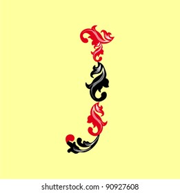 alphabet the letter J
