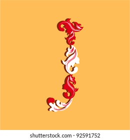 alphabet the letter J