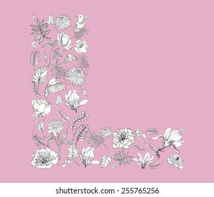 alphabet letter, L
