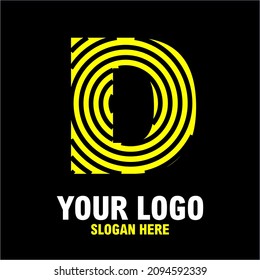 
Alphabet letter logo. Beautiful and attractive alphabet vector symbol