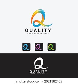 Plantilla de vector de diseño de logotipo de letras alfabéticas