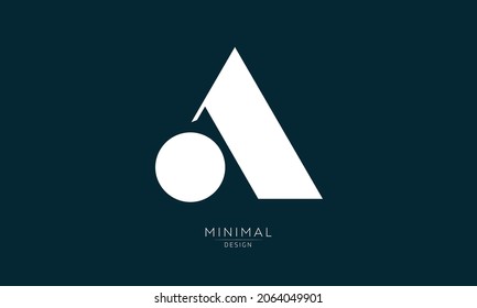 Alphabet-Logo-Design für eine Letter-Monogramm-Beschriftung