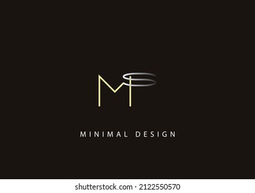 Alphabet Letter Ms Logo Design Line Stock Vector (Royalty Free ...