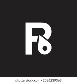 Alphabet letter R vector art icon logo design initial minimal and elegant awesome trendy professional logo design template on black background.