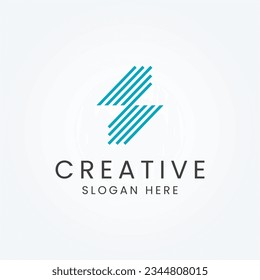 Alphabet Letter S Tech Logo Design Vektorvorlage