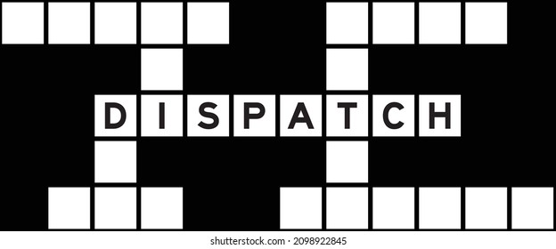 alphabet-letter-word-dispatch-on-crossword-stock-vector-royalty-free