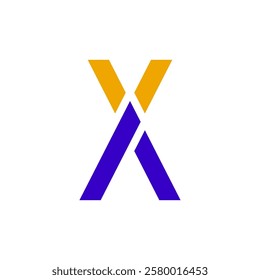 alphabet letter x logo vector eps