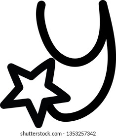 Alphabet Letter Y Doodle Drawing Vector Hand drawn Sketch Illustration with Star	

