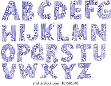 alphabet letters