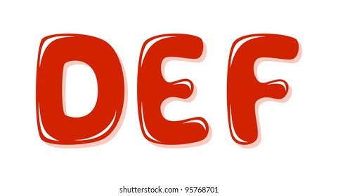 Alphabet letters