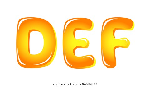 Alphabet letters