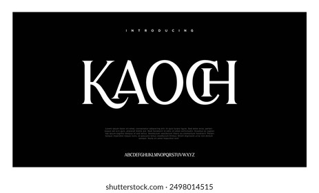 Alphabet letters font logo. Typography luxury classic lettering serif italic fonts decorative wedding vintage retro logos. vector illustration