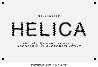Alphabet letters font and number. Classic Lettering Monochrome Design. Typography fonts regular uppercase and lowercase. Vector illustration eps10