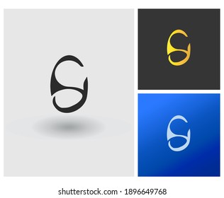 Alphabet letters Initials ideal logo SJ, S, SU and G