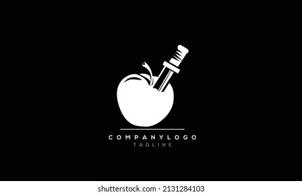 Letras alfabéticas Logo de las iniciales A