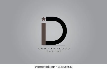 Alphabet letters Initials logo ID