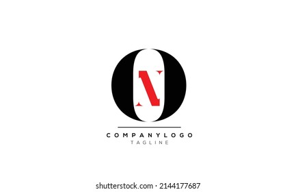  Alphabet letters Initials logo ON