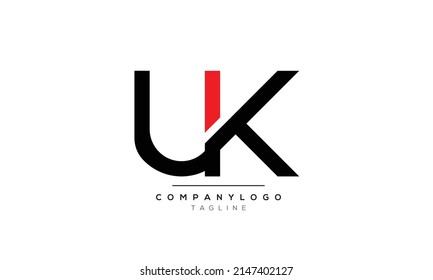 Alphabet letters Initials logo UK
