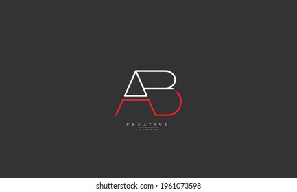 Alphabet letters Initials Monogram AB BA A B