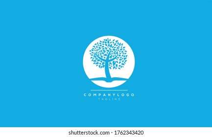 Alphabet letters Initials Monogram logo tree