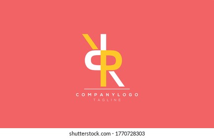 Letras alfabéticas Iniciales Monograma RR y R