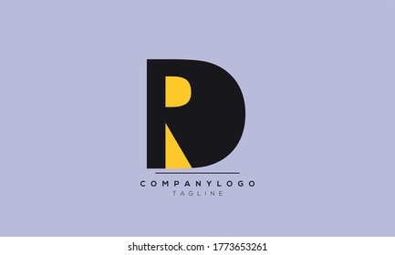 Alphabet letters Initials Monogram logo RD,DR,R and D