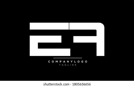 Alphabet letters Initials Monogram logo AE,EA,E and A