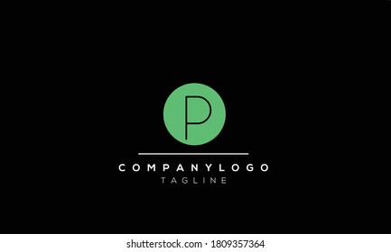 Alphabet letters Initials Monogram logo  op,po,o and p