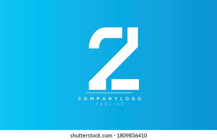 Alphabet letters Initials Monogram logo Z2,2Z