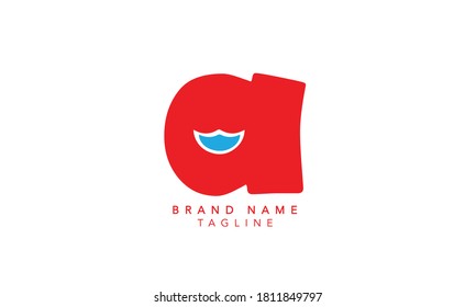 Alphabet letters Initials Monogram logo A 
