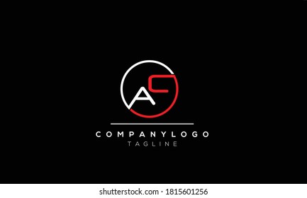 Alphabet letters Initials Monogram logo  AC,CA,C AND A