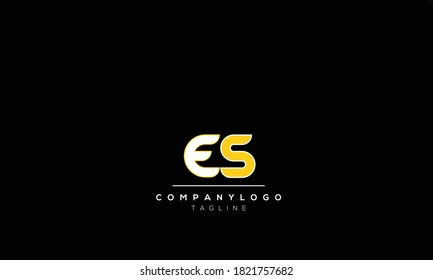 Alphabet letters Initials Monogram logo  es.