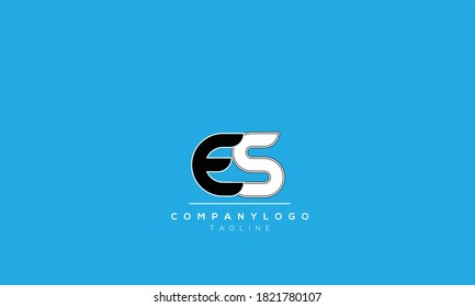 Alphabet letters Initials Monogram logo es.