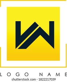 Letras alfabéticas Iniciales Monograma con