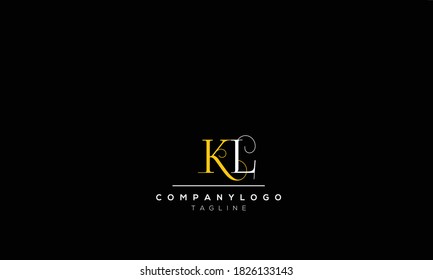 Alphabet letters Initials Monogram logo  kl, lk,k AND  l
