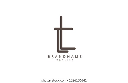 Letras alfabéticas Iniciales Logograma TL, TL INICIAL, letras LT, L y T