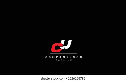 Alphabet letters Initials Monogram logo  CU, UC,C AND  U