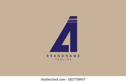 Letras alfabéticas Iniciales Monograma A, A INITIAL, A letter,