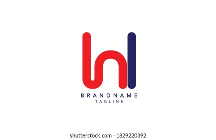 Letras alfabéticas Iniciales Logo Monograma WI, IW INITIAL, WI letter, W e I