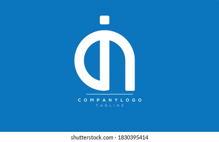  Letras alfabéticas Iniciales logotipo de monograma AI, IA, A e I
