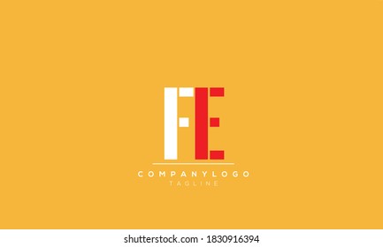 Alphabet letters Initials Monogram logo  EF,FE, F AND  E