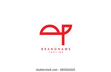 Letras alfabéticas Iniciales Logo OP,OP INITIAL, letra OP, P y O